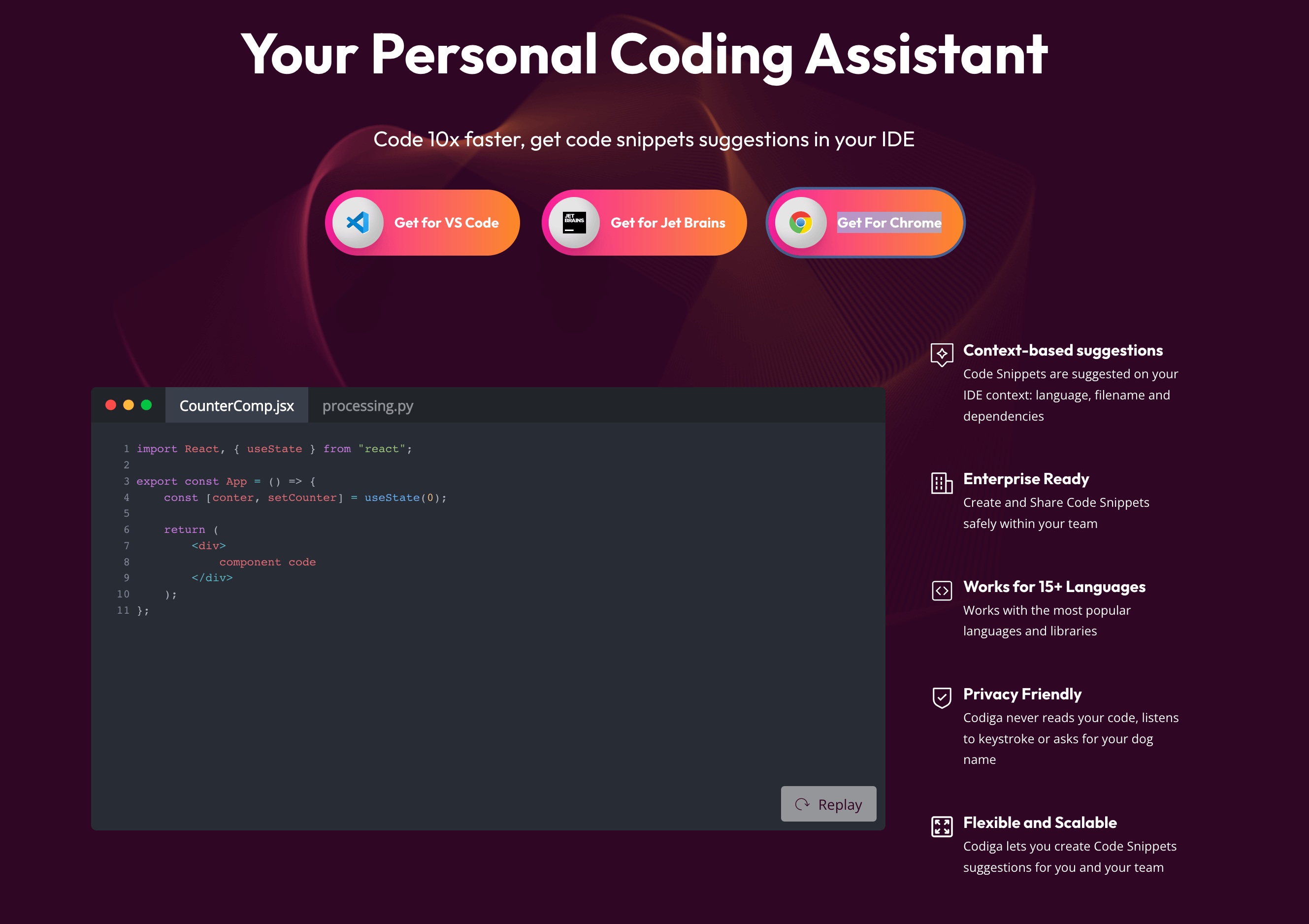 Codiga Assistant